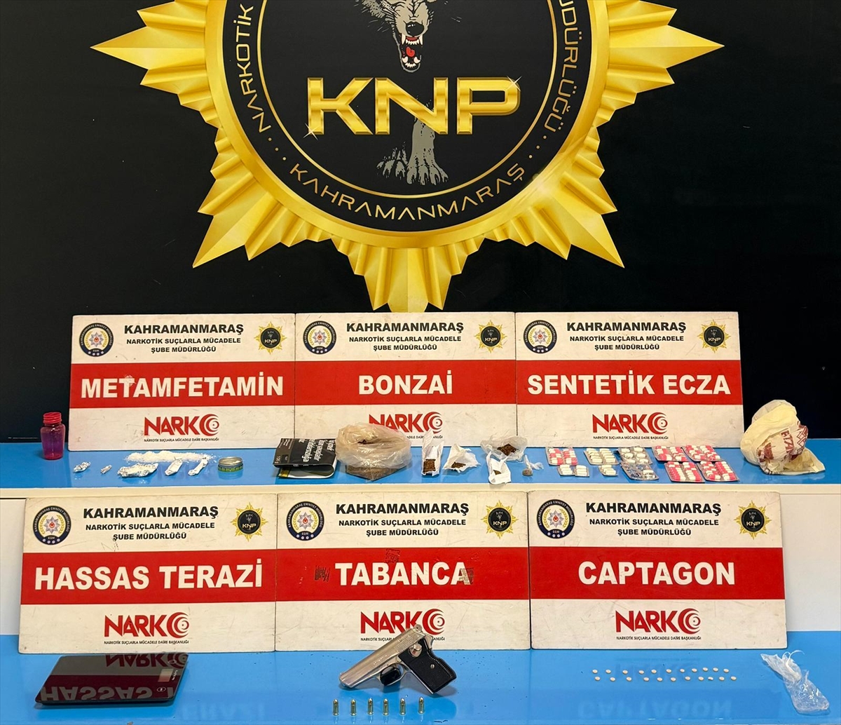 Kahramanmaraş'ta Şafak Baskını Zanlıları Tutuklandı