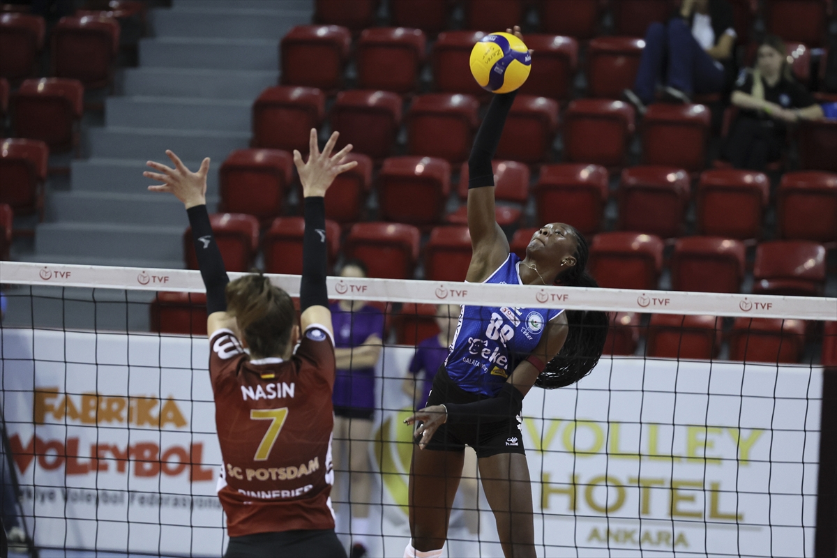 Ankara'da Voleybol Heyecanı Zirvede: Ahmet Göksu Turnuvası'nda İkinci Gün