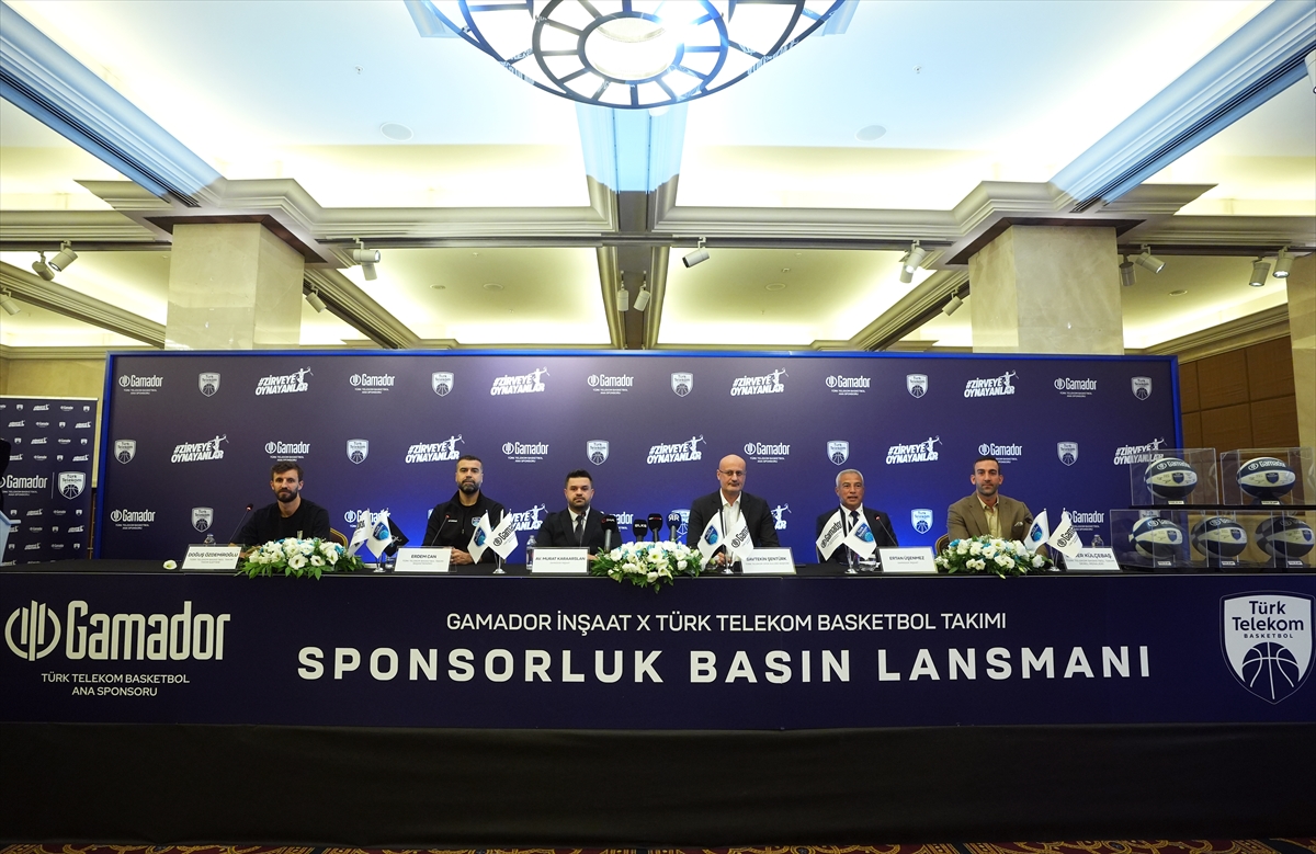 Türk Telekom Basketbol Takımı ve Gamador İnşaat Arasında Büyük İş Birliği