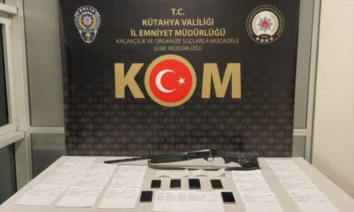 Kütahya'nın Derinlerine İniliyor: Suç Örgütüne Operasyon