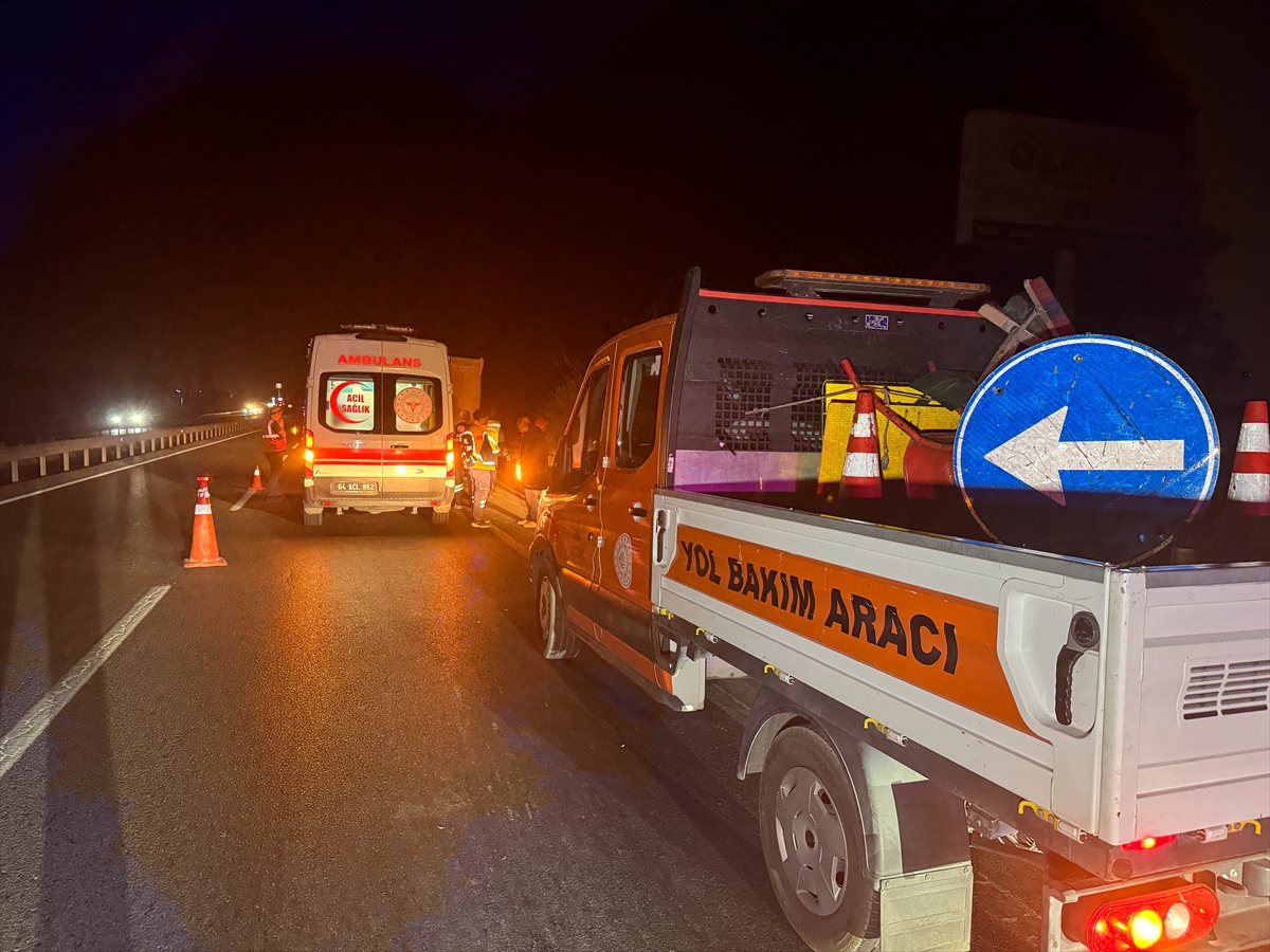 Sürpriz Kaza Ortaya Çıktı: Uşak'ta Motosiklet Kazası Can Aldı
