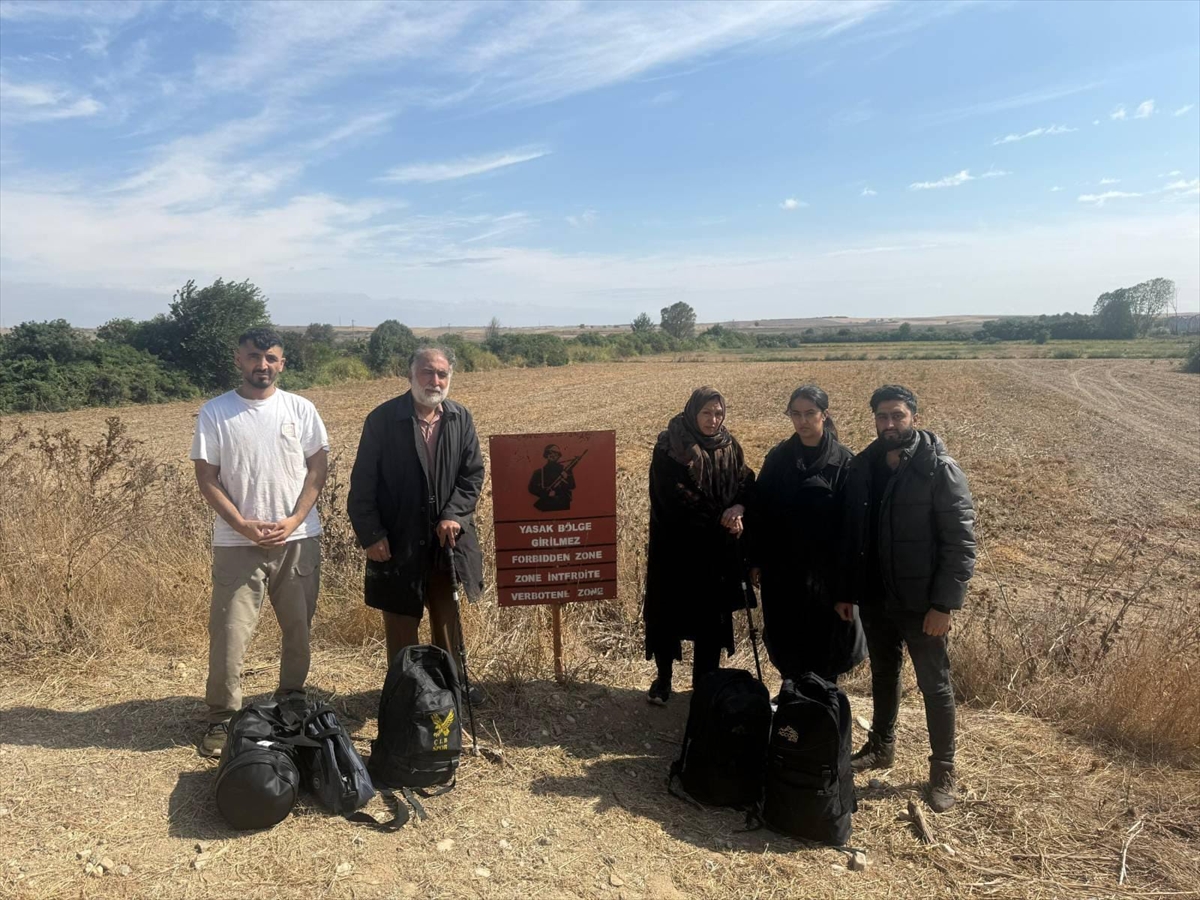 Edirne ve Kırklareli'nde Düzensiz Göçmen Operasyonları