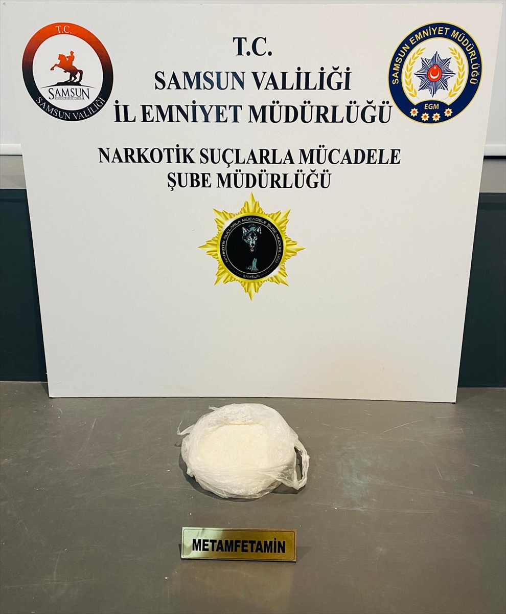 Samsun'da Büyük Baskın İplik Rulolarında Sentetik Uyuşturucu Bulundu