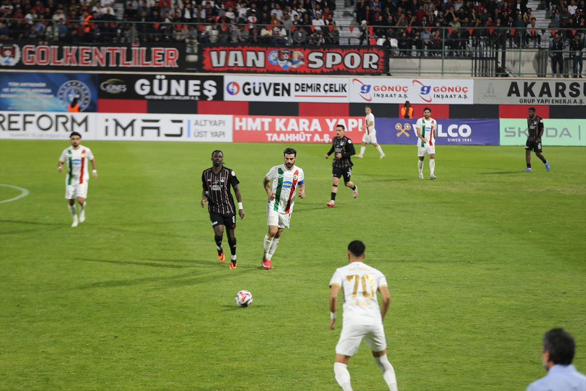 Trendyol 1. Lig'de Vanspor'dan Amed'e Farklı Galibiyet