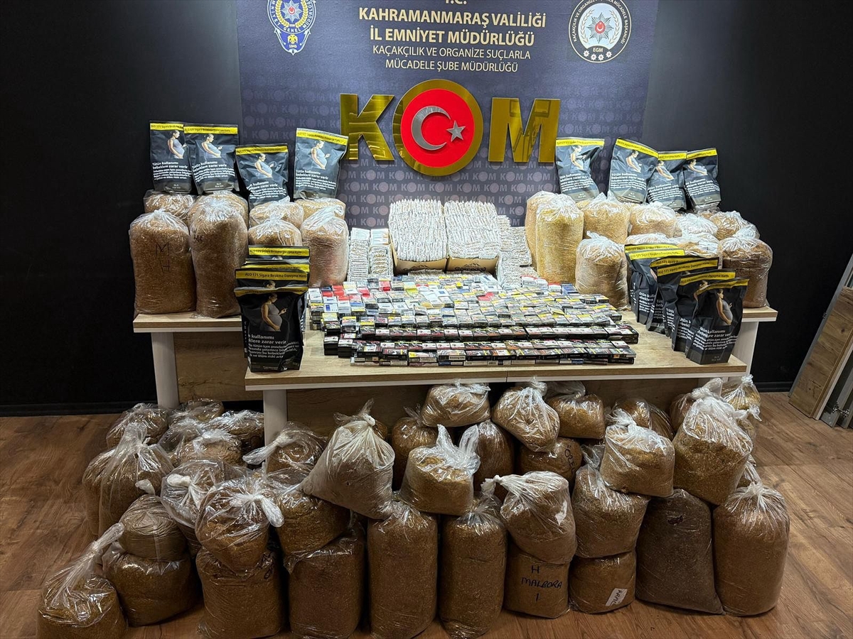 Kahramanmaraş'ta Heyecan Dolu Kaçakçılık Operasyonu