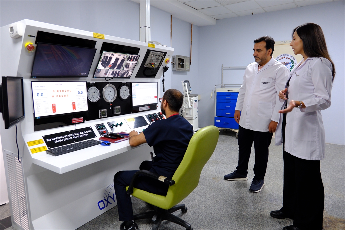 Van'daki Hiperbarik Oksijen Tedavi Merkezi Hastalara Hayat Veriyor