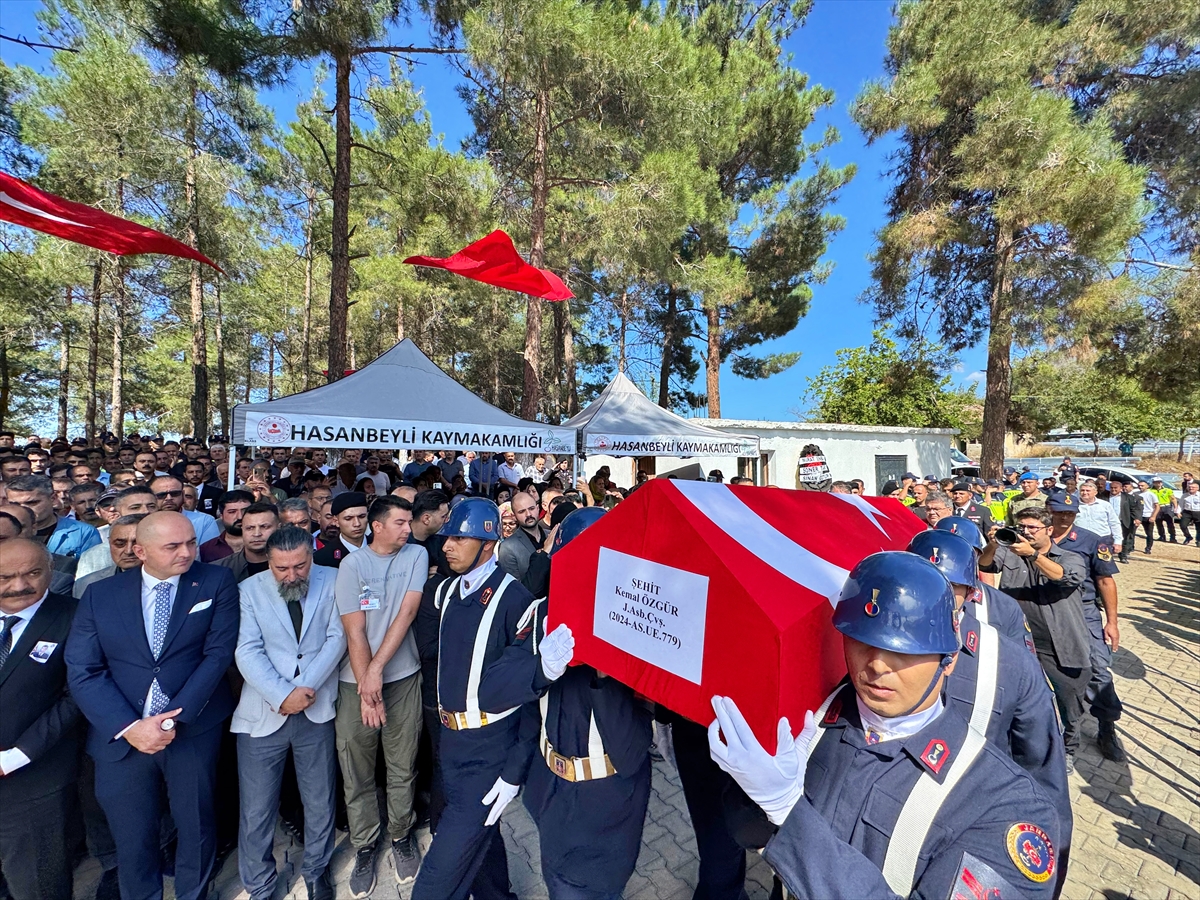 Osmaniye'de Hüzünlü Veda: Şehit Kemal Özgür Sonsuzluğa Uğurlandı