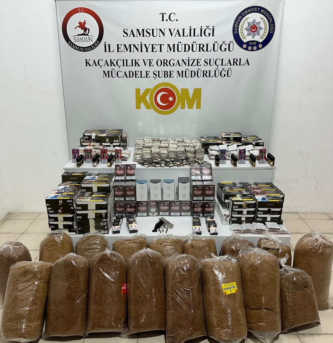 Samsun'da Nefes Kesen Kaçakçılık Operasyonu: 18 Kişi Yakalandı