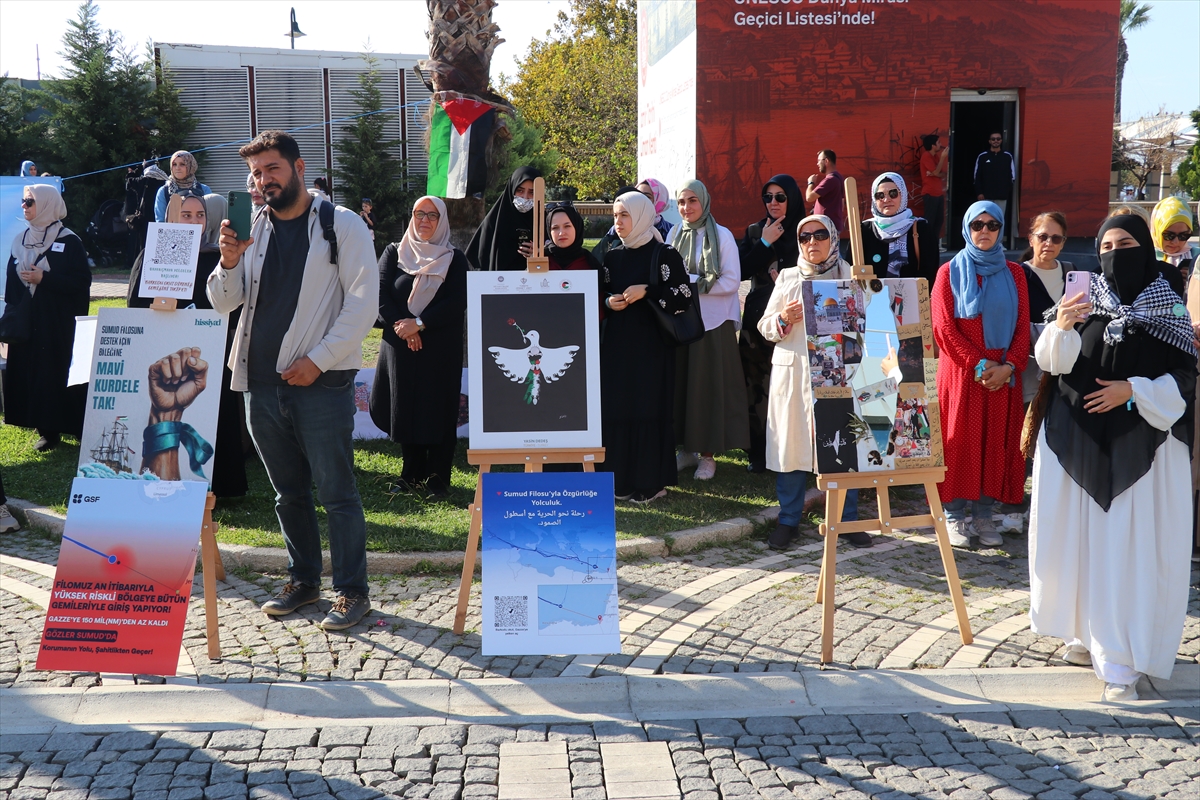 İzmir'den Küresel Dayanışma Mesajı: Gazze İçin Bir Araya Geldiler