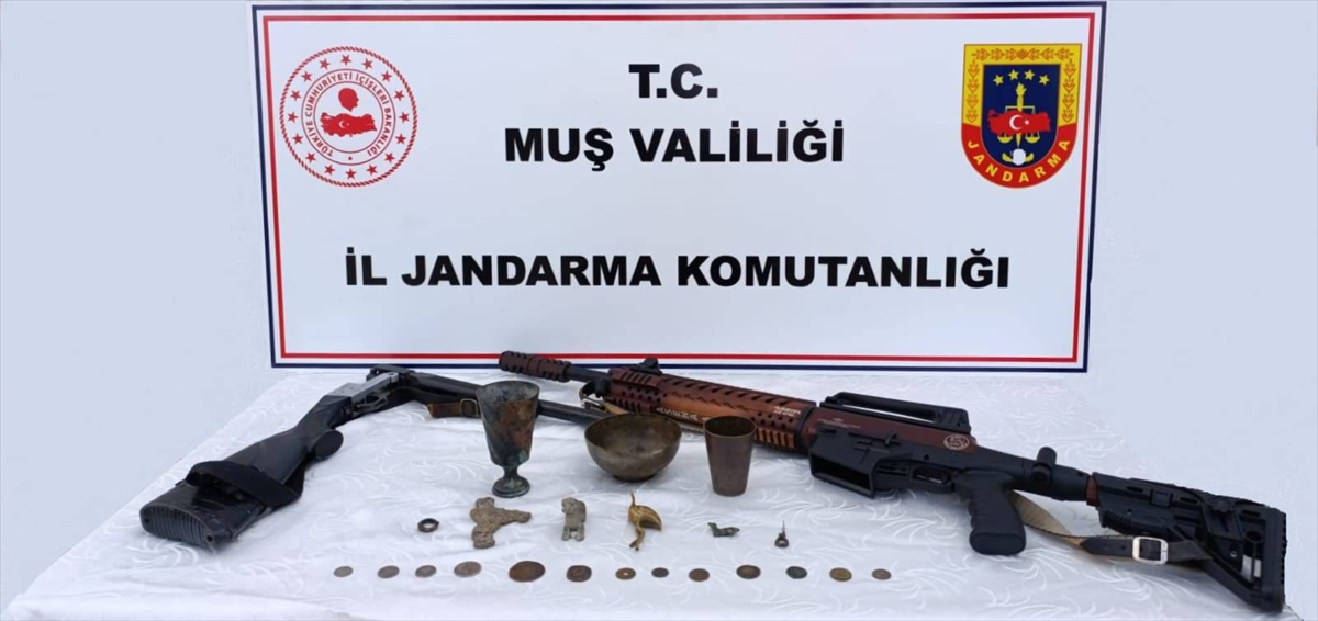 Muş'ta Dikkat Çekici Tarihi Eser Operasyonu