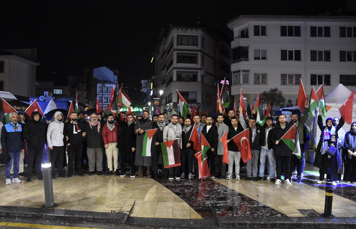 Karadeniz'den Yükselen Ses: İsrail'e Büyük Tepki