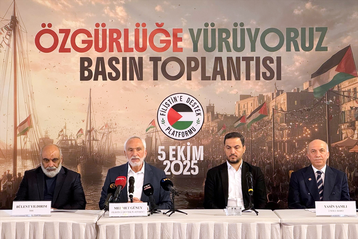 Filistin’e Destek İçin İstanbul'da Büyük Yürüyüşe Hazır Olun