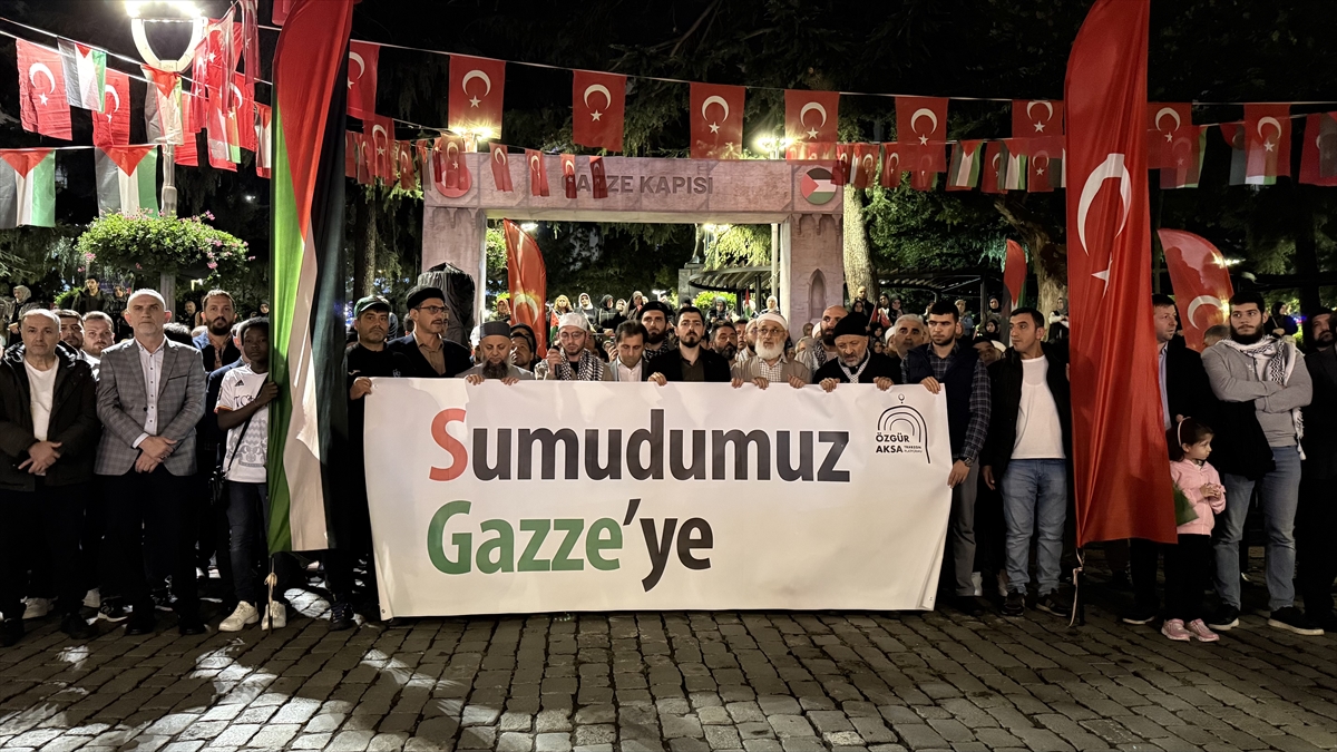 Trabzon'daki Büyüleyici Filistin Dayanışması Herkesi Harekete Geçiriyor