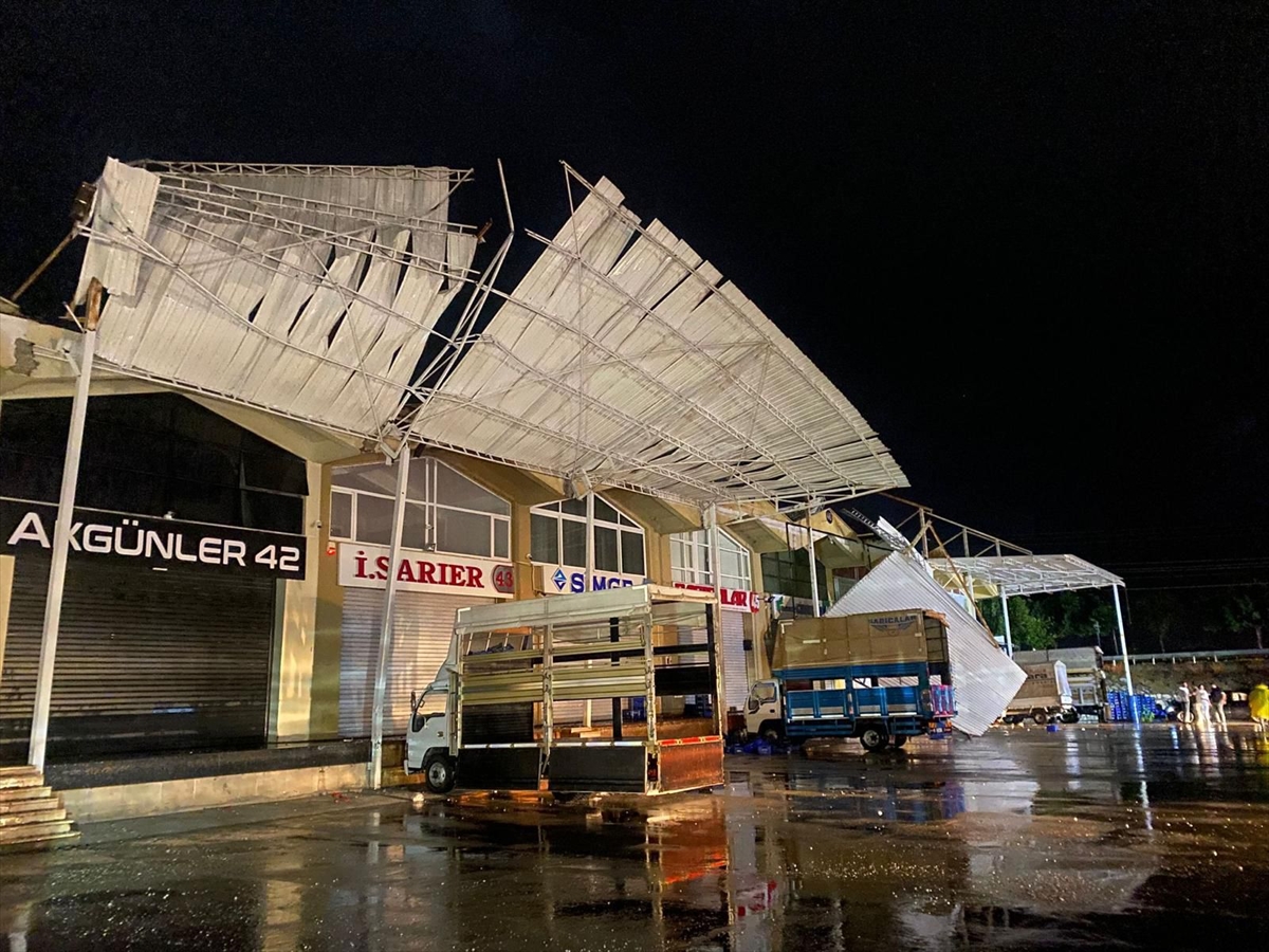 Antalya Demre'de Hortum ve Sağanak Felaketi