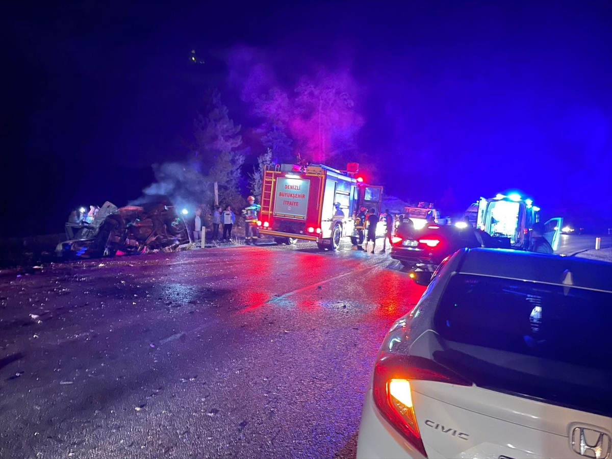 Denizli'de Trafik Kazası: Acıpayam'da Bir Kişi Hayatını Kaybetti, Dört Kişi Yaralandı