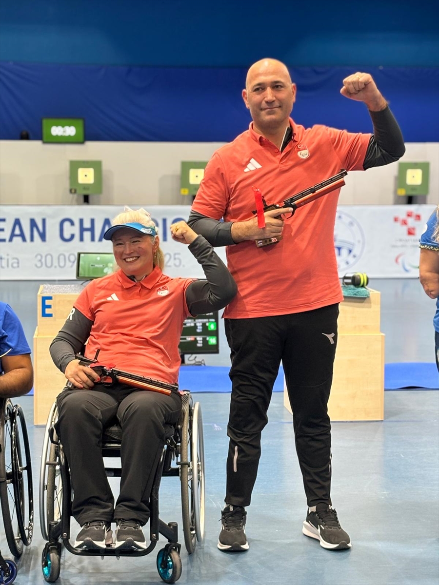 Milli sporculardan Avrupa'da büyük zafer