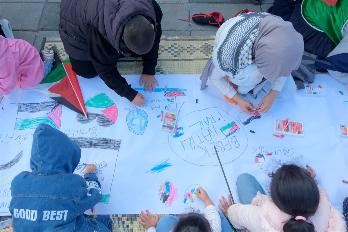 Kırklareli ve Tekirdağ'da Filistinli Çocuklar İçin Anlamlı Etkinlikler Düzenlendi