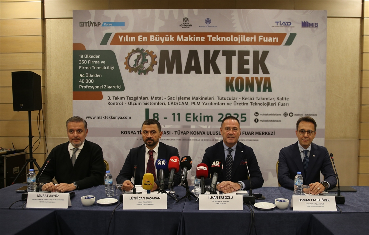 2025 MAKTEK Konya Fuarı'na Geri Sayım Başladı: İşte Detaylar