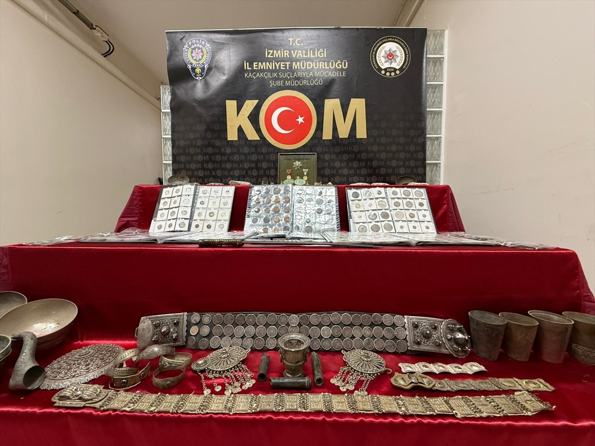 İzmir'de dev tarihi eser operasyonu hem şaşırttı hem de sevindirdi