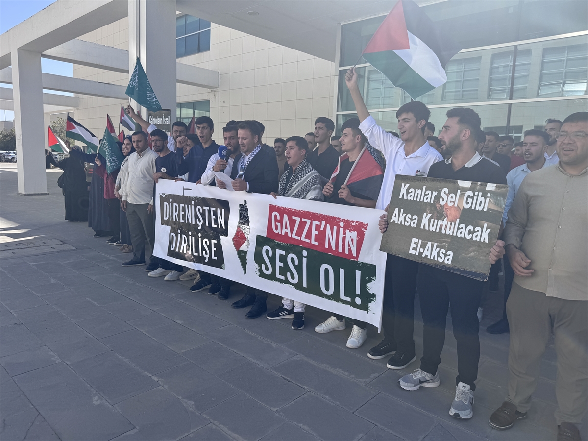 Diyarbakır, Batman ve Şırnak'ta İsrail Protestoları Büyüyor