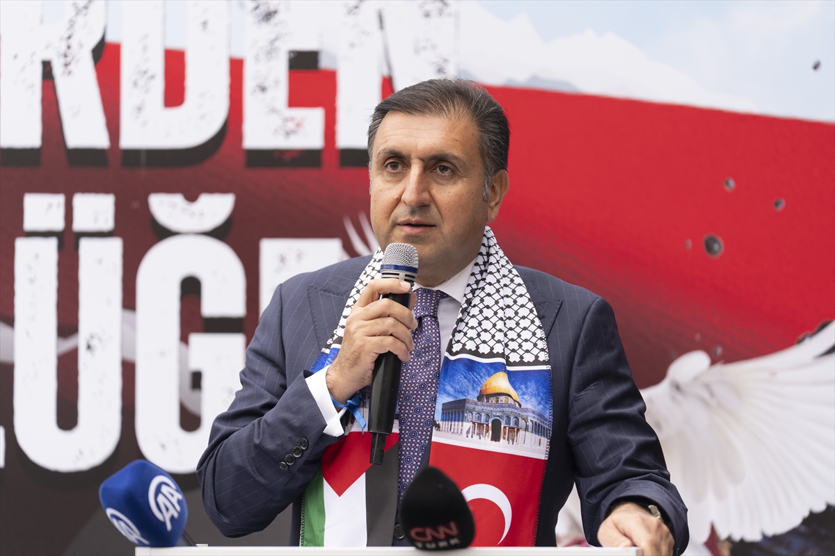 Beşiktaş'ta Filistin İçin Unutulmaz Dayanışma Etkinliği