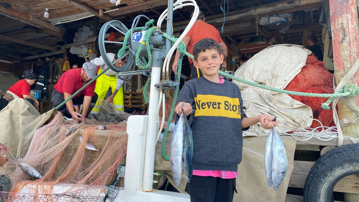 Sinop'ta Balıkçı Erol Büyükbaş'ın İnanılmaz Palamut Avı