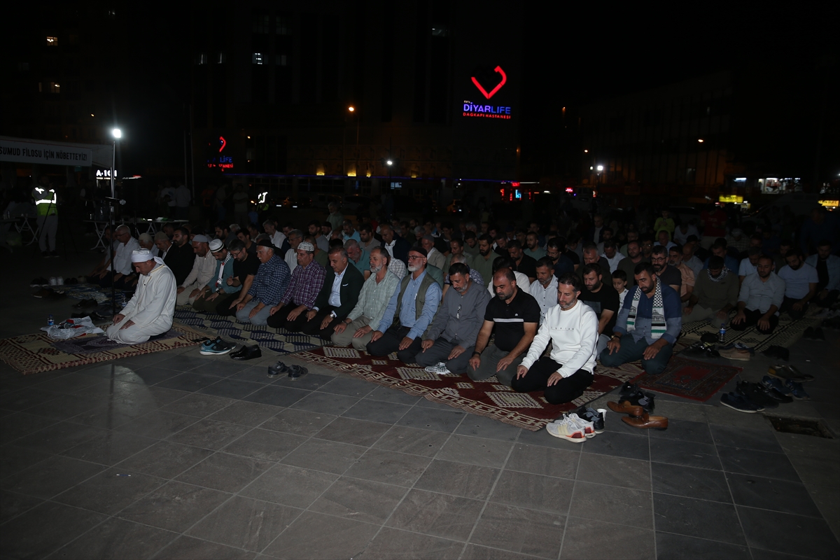 Diyarbakır'da Gazze İçin Yükselen Sesler İsrail'e Tepki Gösteriyor