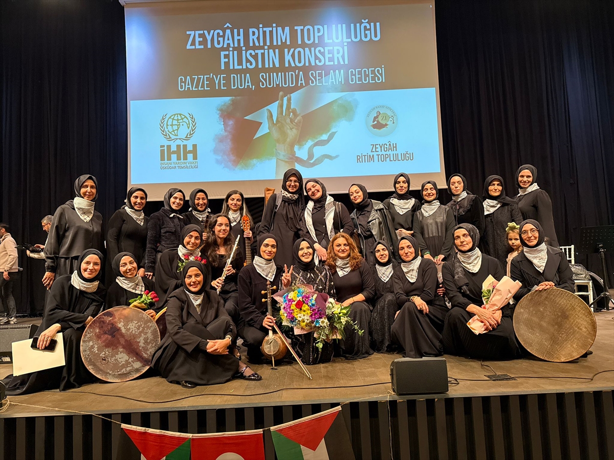 Zeygah Ritim Topluluğundan Filistin İçin Duygu Dolu Konser