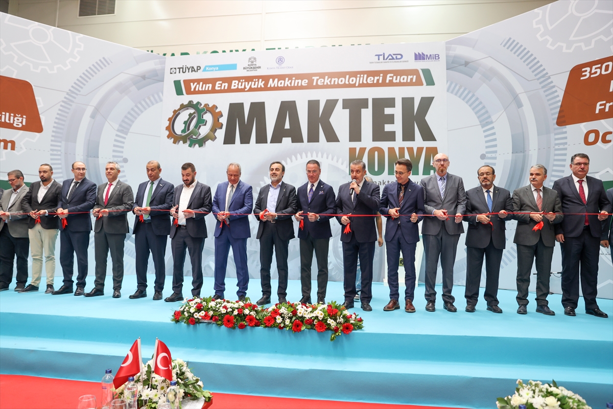 Teknolojinin Kalbi Konya'da Atıyor: MAKTEK Fuarı Kapılarını Açtı