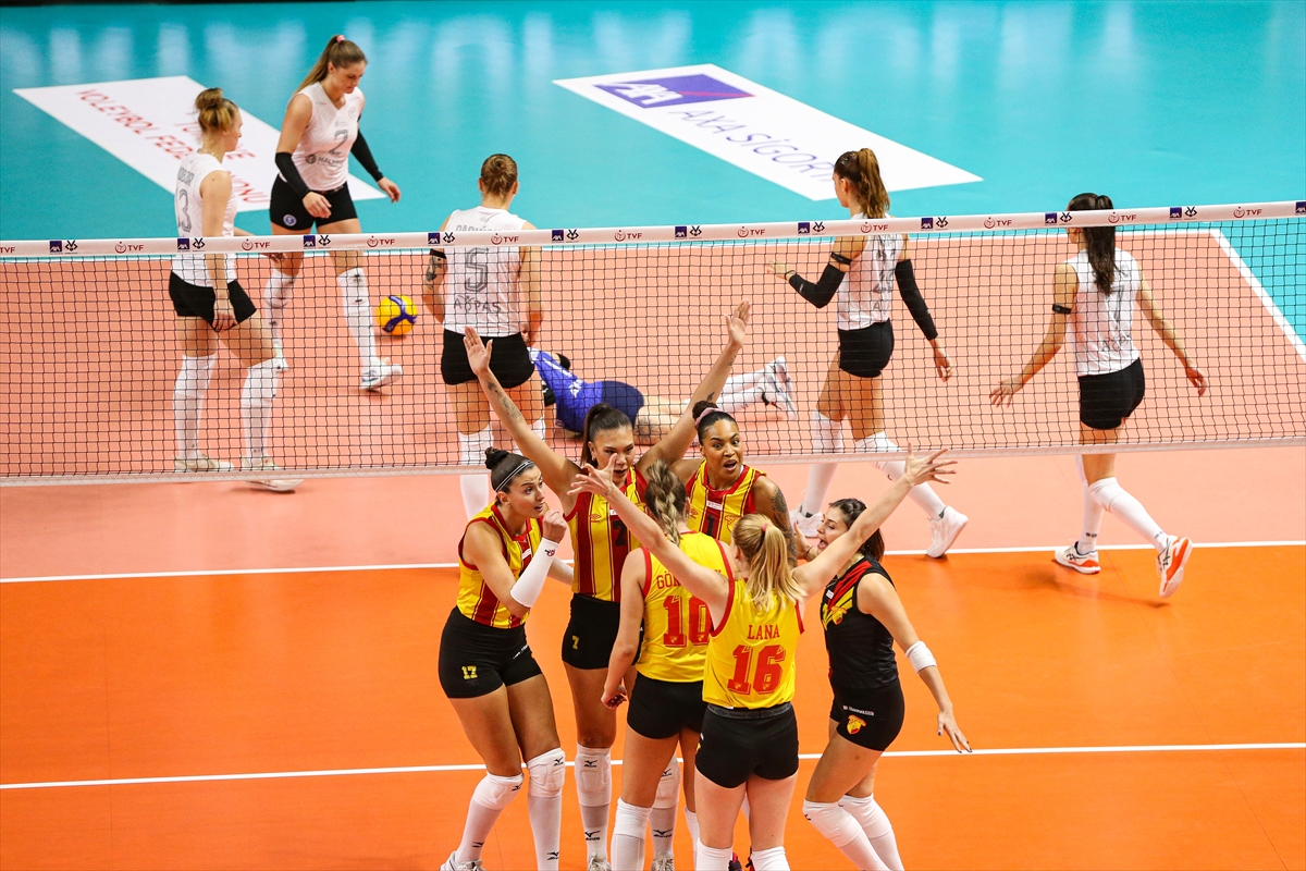 AXA Sigorta Kupa Voley Kadınlar Grubunda Göztepe'nin Zaferi