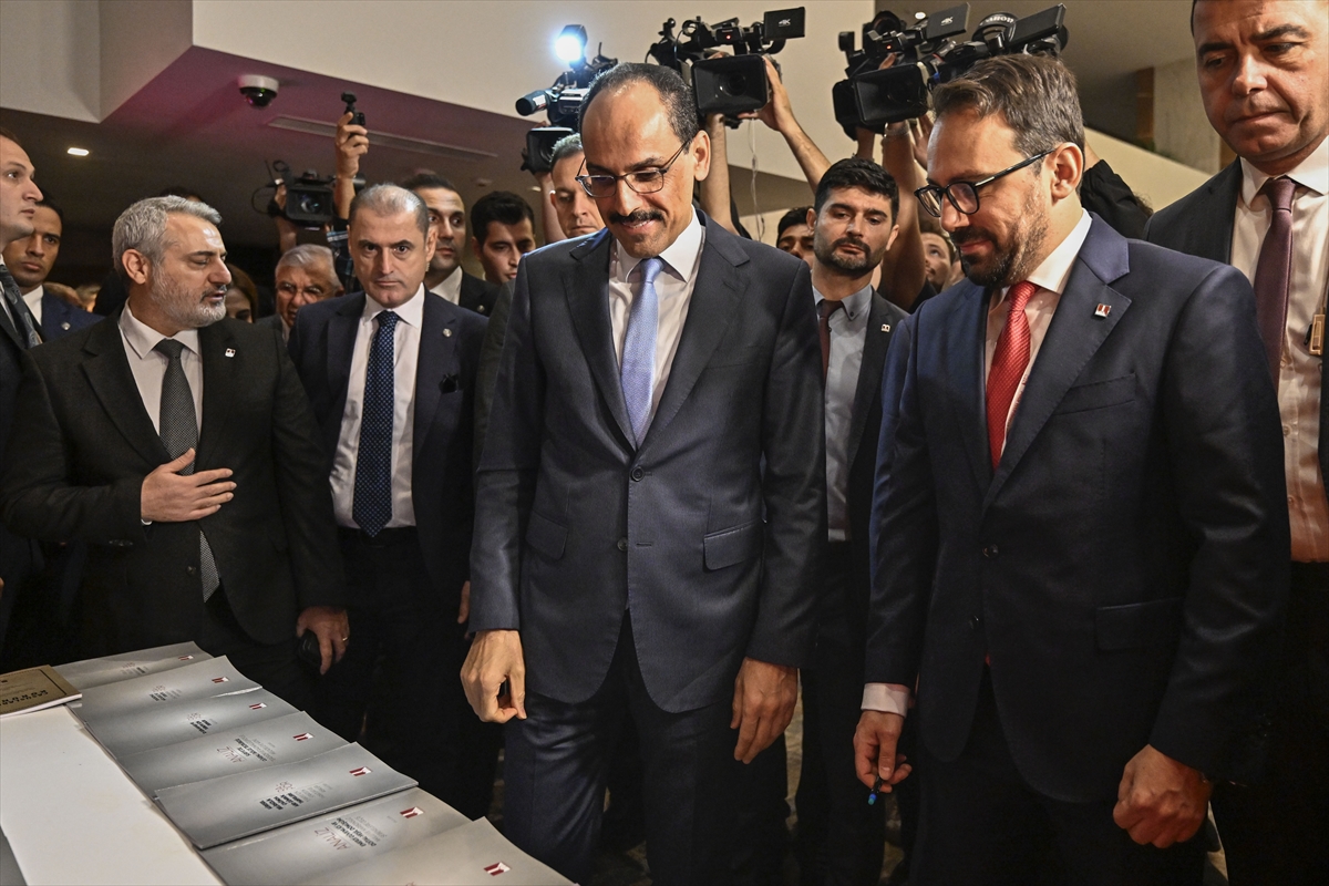 MİT Başkanı Kalın İstihbarat Kongresi'nde Gazze'deki Ateşkesi Değerlendirdi