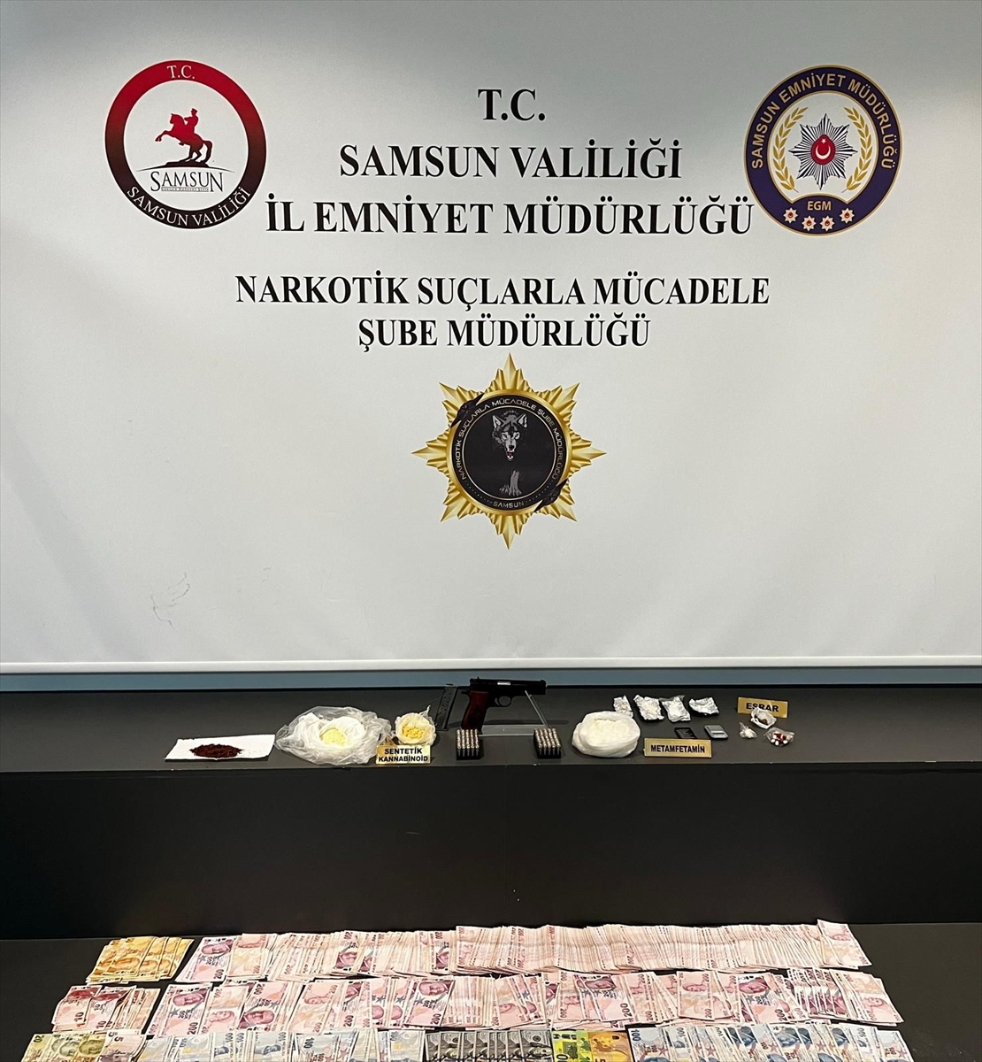 Samsun'da Şaşırtıcı Uyuşturucu Operasyonu Bahara Damgasını Vurdu