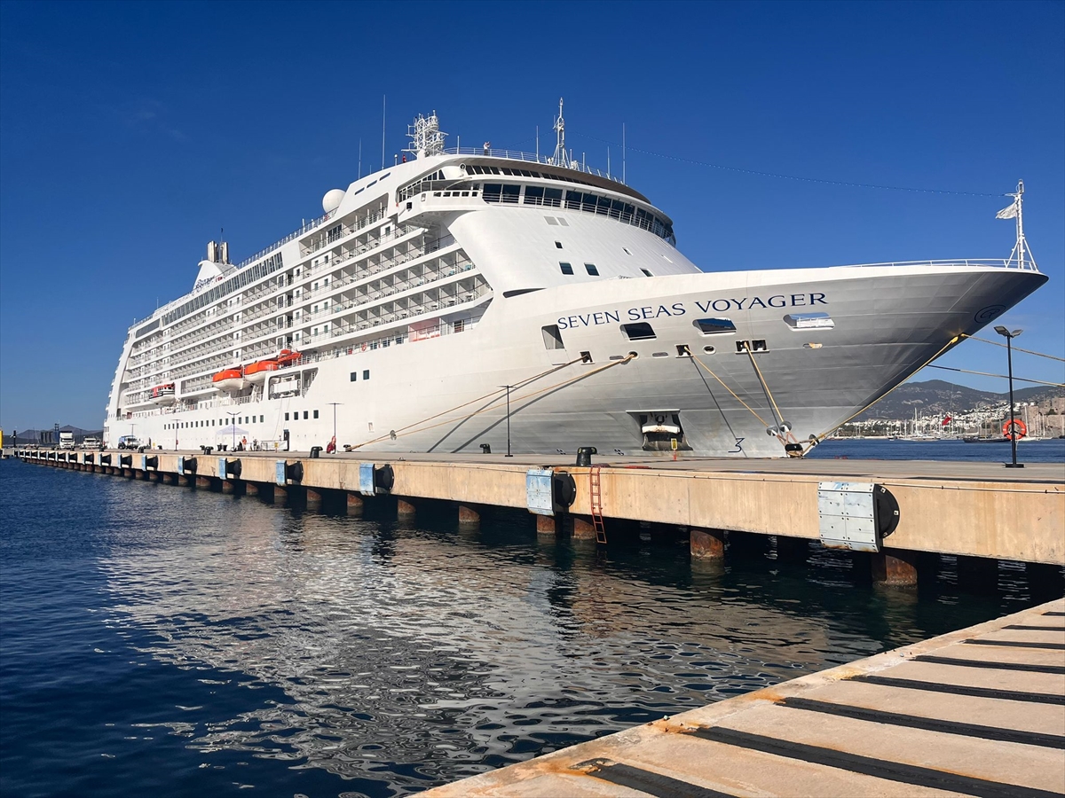 Seven Seas Voyager kruvaziyerinin Bodrum ziyareti: Turist akını ve daha fazlası