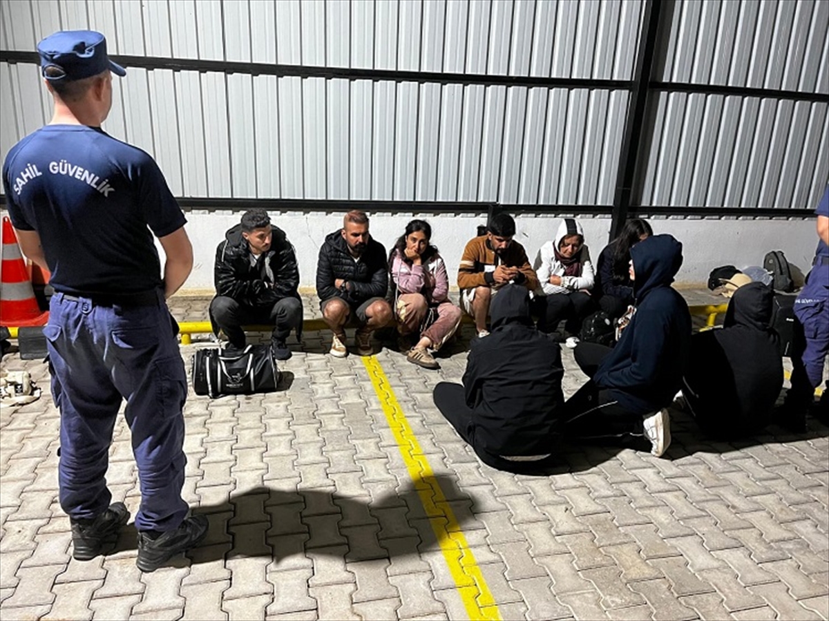 Fethiye Kıyılarında Düzensiz Göçmen Operasyonu