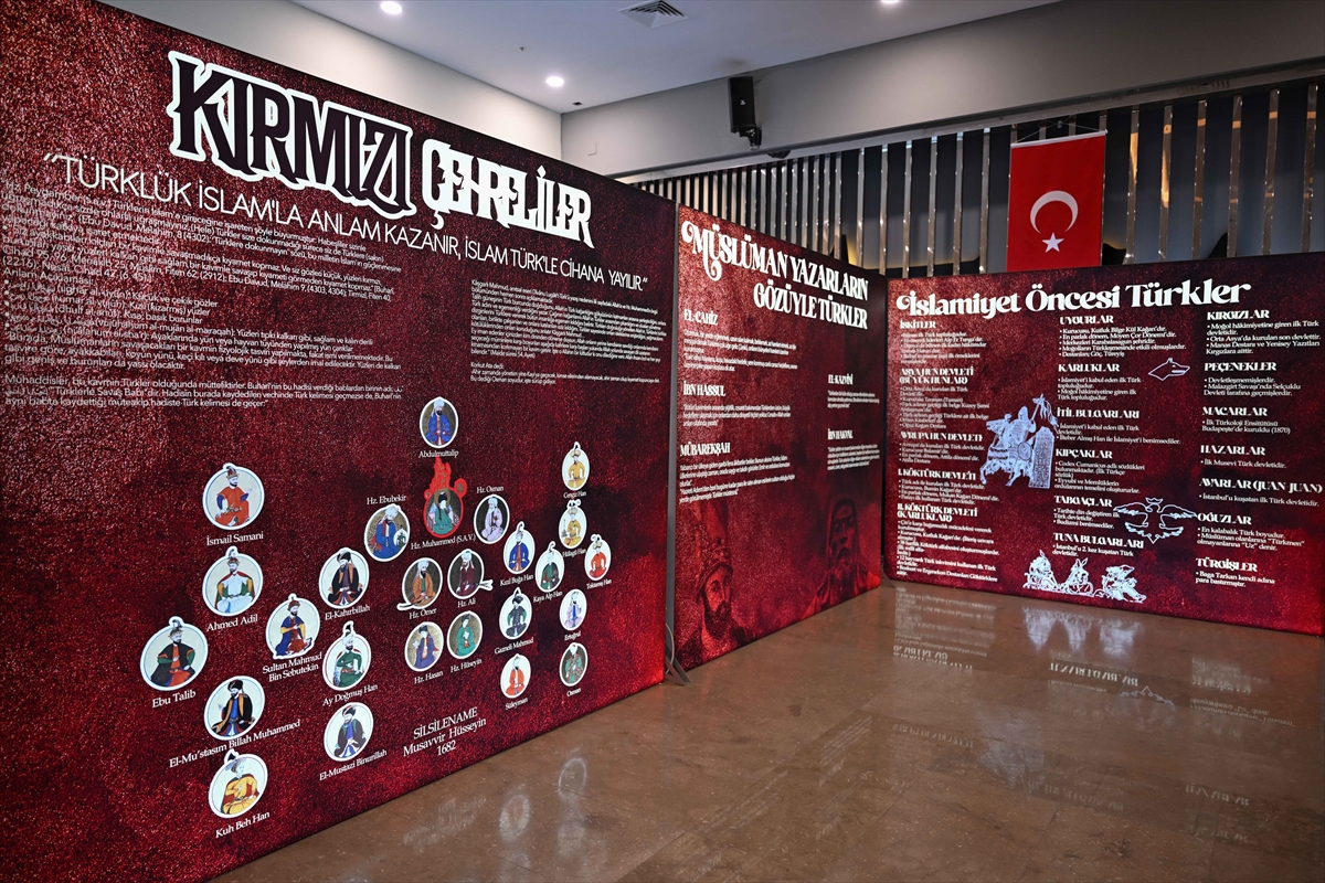 Türk-İslam Medeniyetine Açılan Pencere: Başkentte Açılan “Kırmızı Çehreliler” Sergisi