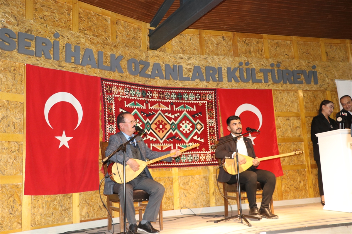 Kayseri'nin Kültürel Mirasına Yeni Bir Katkı: Halk Ozanları Kültür Evi Açıldı