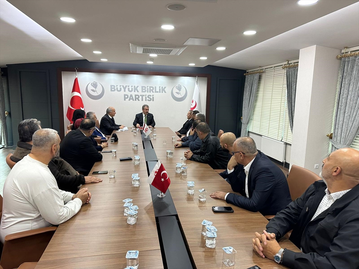 Alevi Dede ve STK Temsilcileri BBP'ye Kritik Ziyaret Gerçekleştirdi