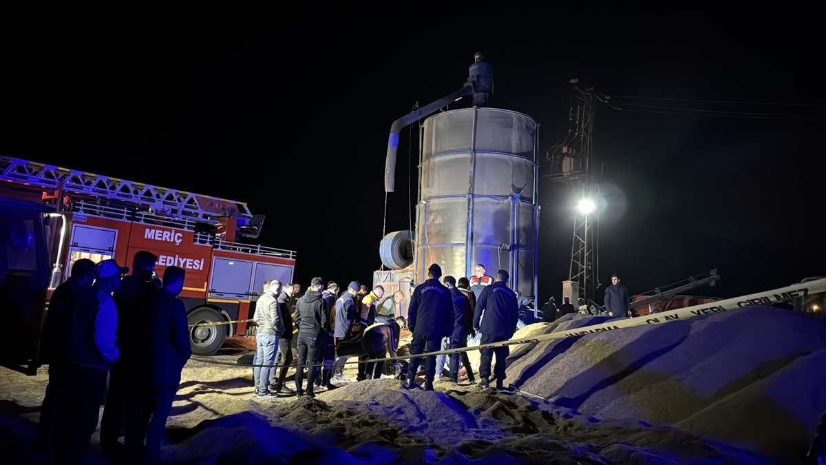 Edirne'de Çeltik Kurutma Makinesinde Korkunç Ölüm