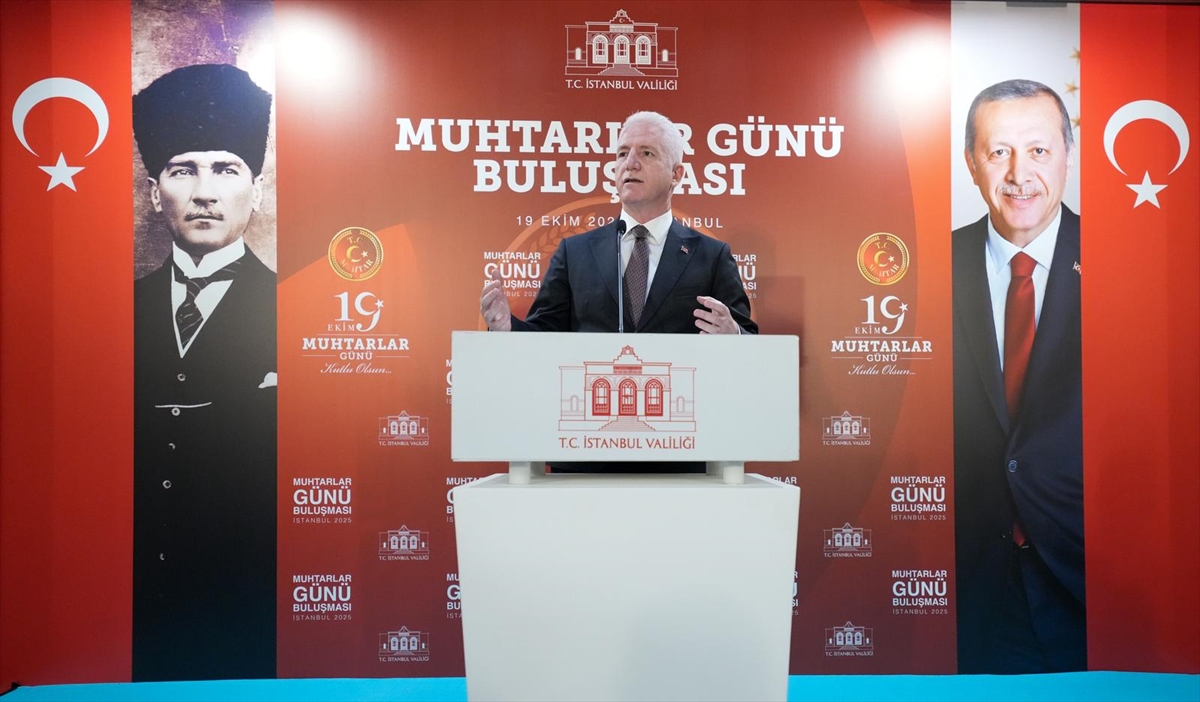 İstanbul Valisi Muhtarlarla Buluştu: Şehrin Geleceği İçin Ortak Çalışma