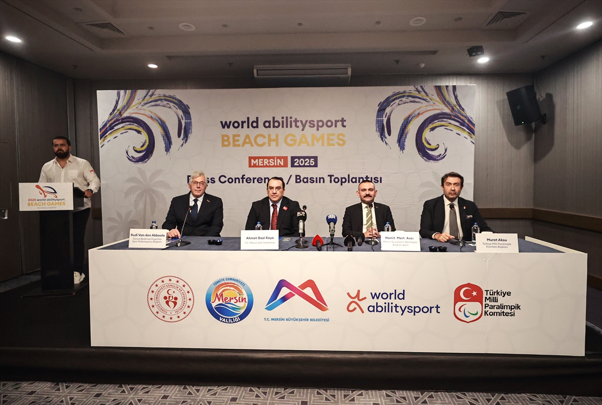 Dünya Bedensel Engelliler Plaj Oyunları Mersin'de Başlıyor