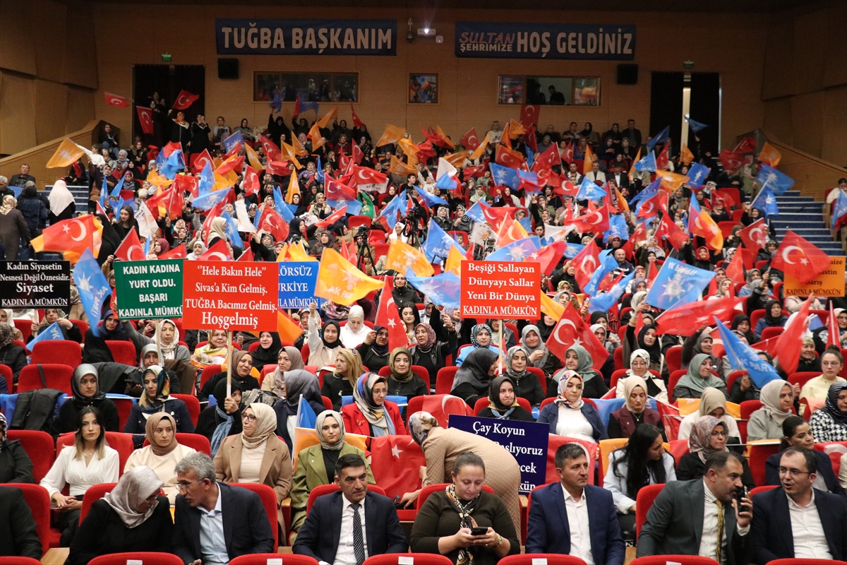 Ercan'dan Sivas'ta Dikkat Çeken Açıklamalar: Kadınlar Barışın Teminatı