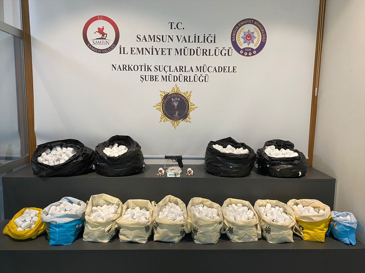 Samsun'da Büyük Uyuşturucu Operasyonu: 105 Bin Hap Ele Geçirildi