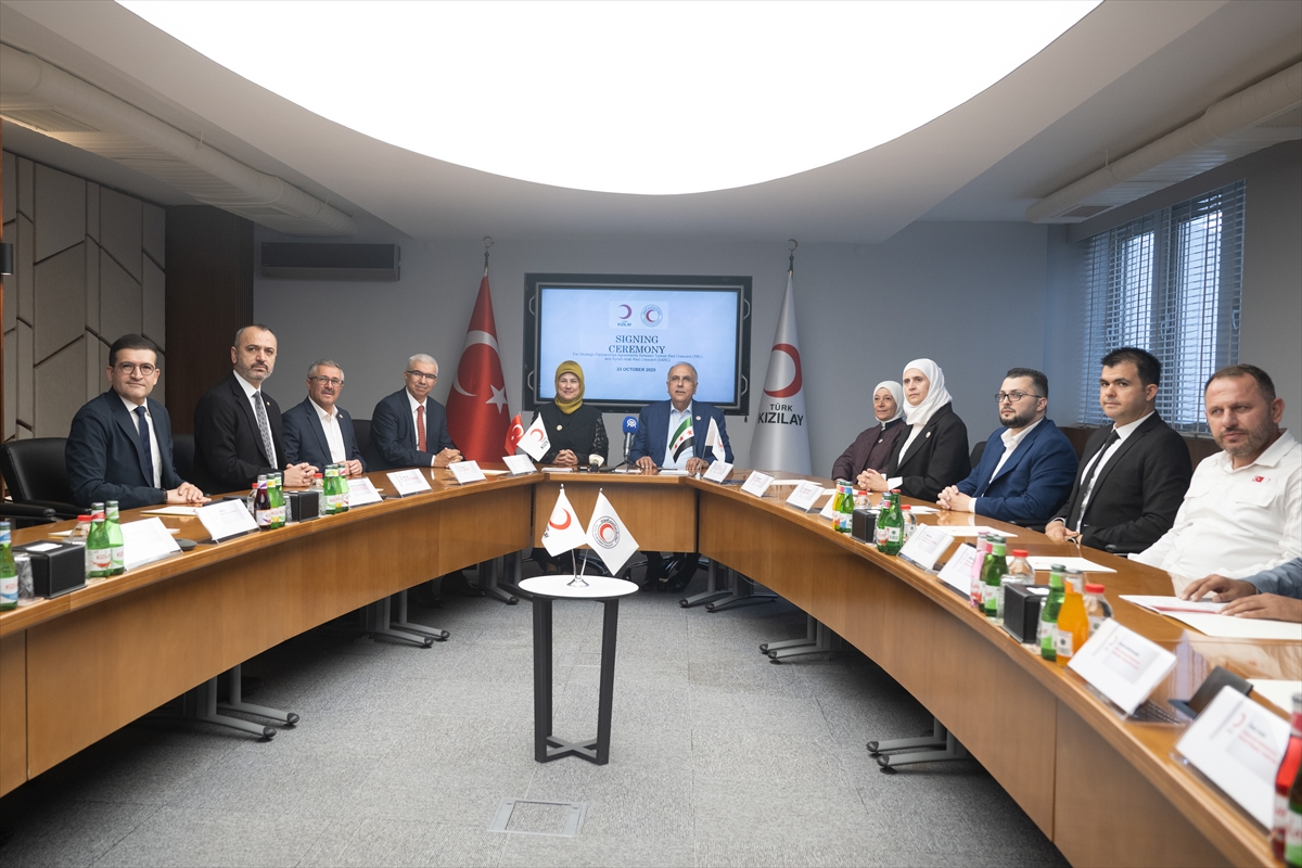 Türk Kızılay ve Suriye İş Birliğiyle Yeni Dönem Başlıyor