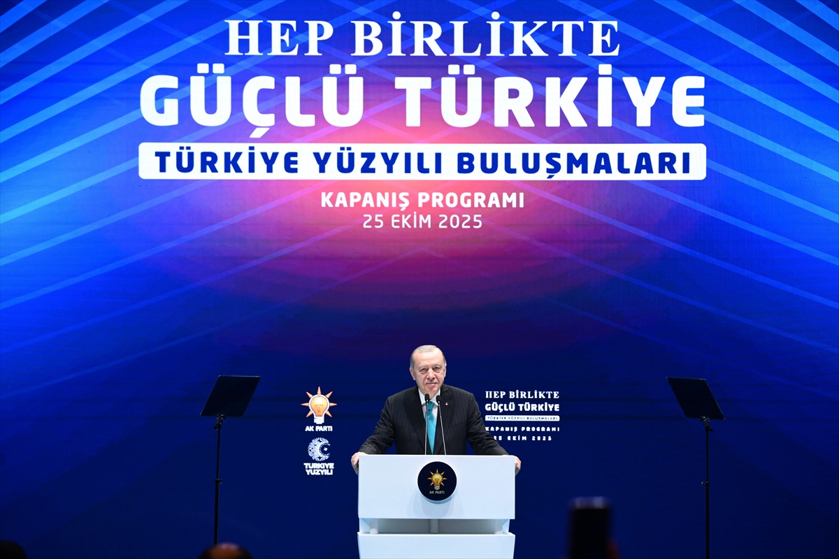 Erdoğan'dan Türkiye Yüzyılı Açıklaması: Yeni Dönemin Kapıları Aralanıyor