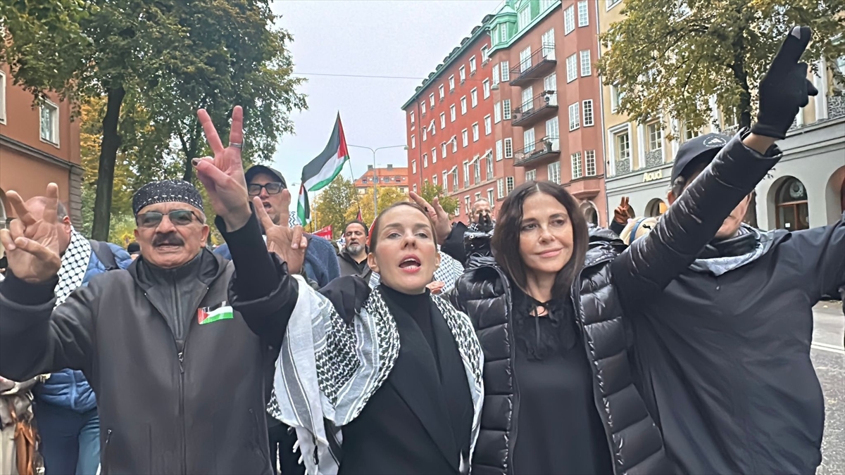 İsveç'te Batı Şeria'nın İlhak Planına Karşı Büyük Protesto