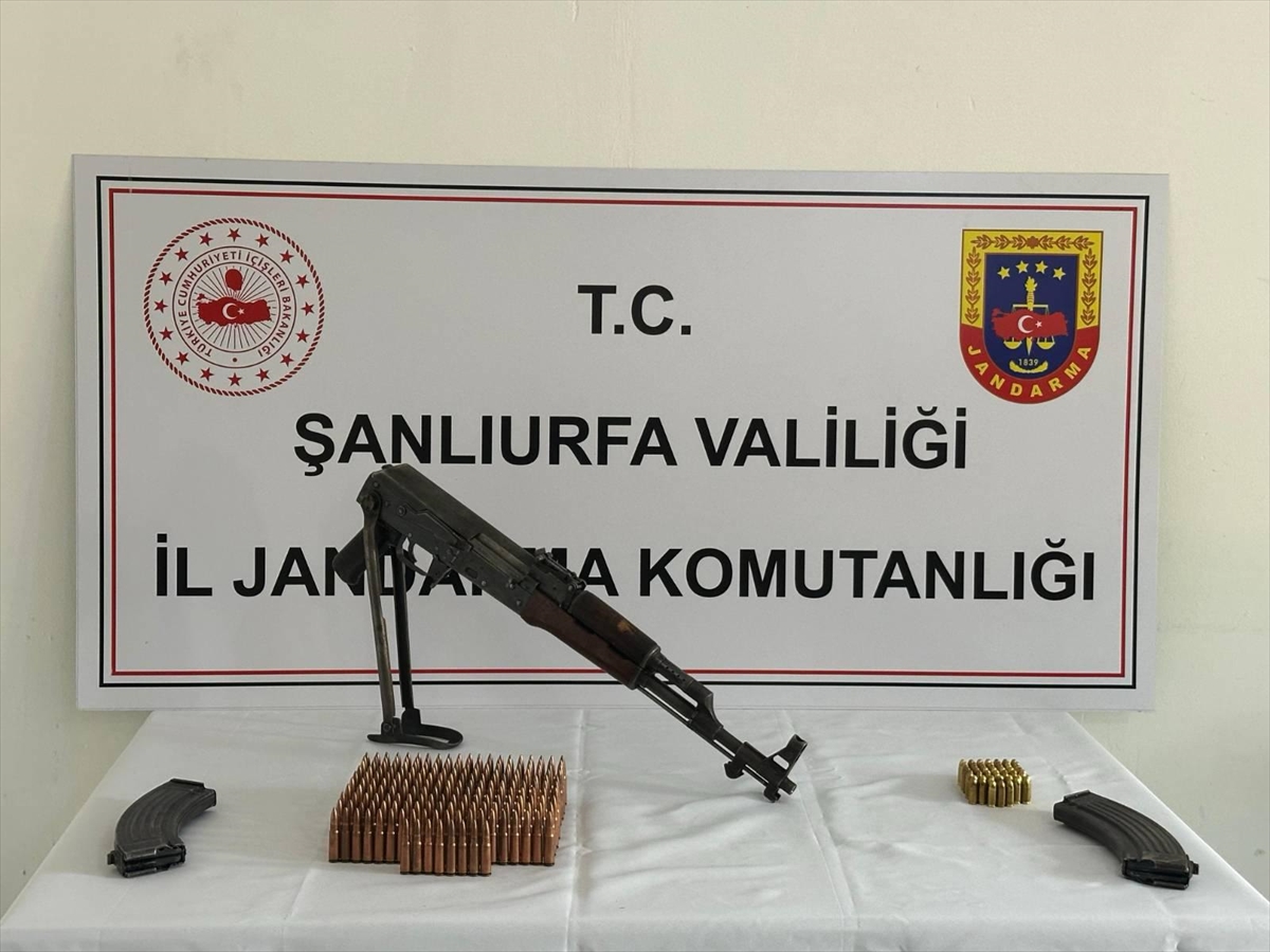 Şanlıurfa'da Silah Kaçakçılığı Operasyonu