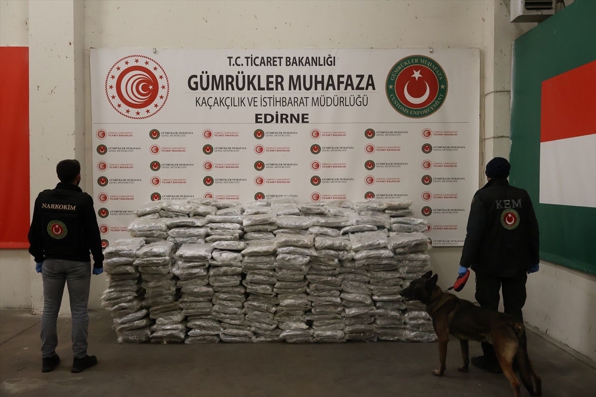 Edirne'de Uyuşturucu Operasyonları Şaşırtıcı Sonuçlar Gösterdi