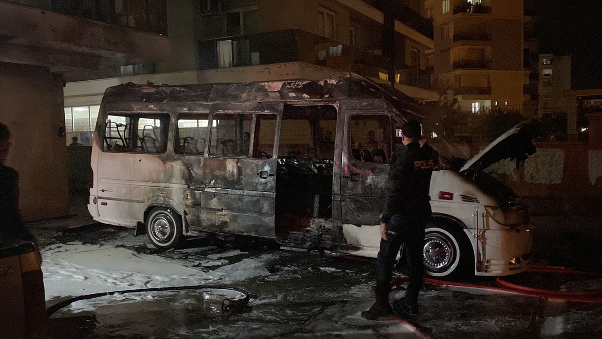 Aydın'da Minibüs Yangını Dehşeti