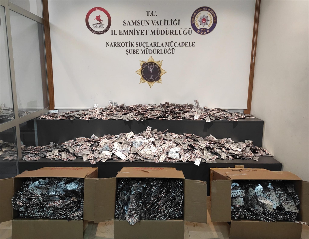 Samsun'da Polis Kovalamacası Sonrası Dev Uyuşturucu Operasyonu
