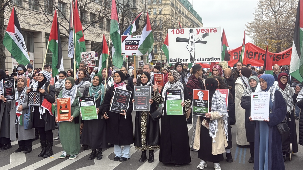 Berlin'de Balfour Deklarasyonu'na Karşı Sert Tepki